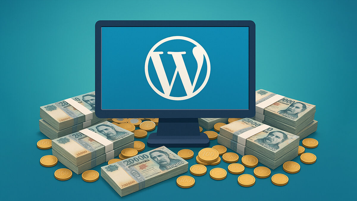 wordpress árak 2025
